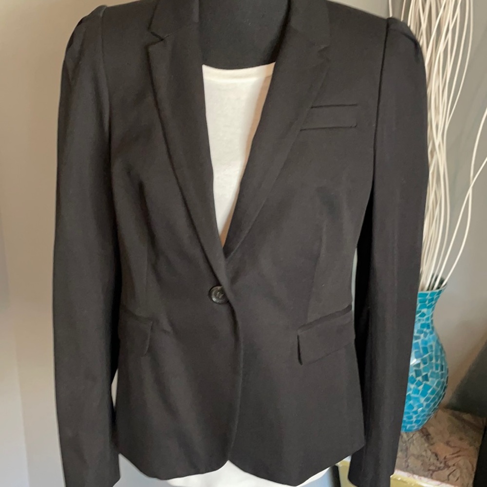 J.Crew Black Cotton Blend Blazer - NWT #hostpick